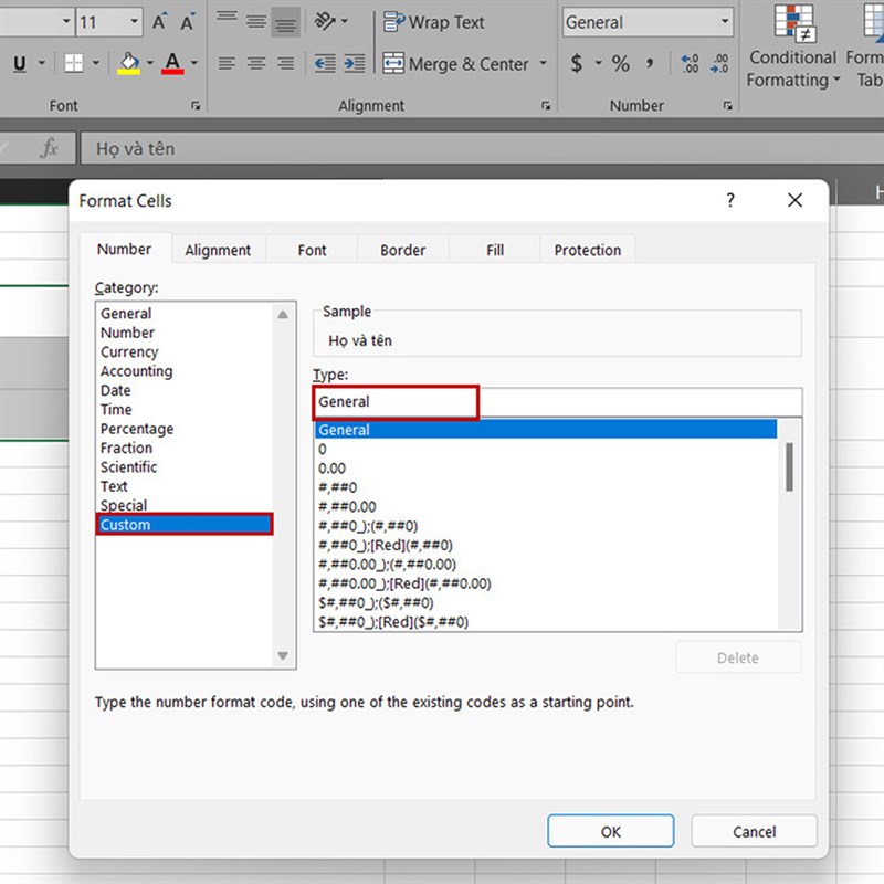 Cách tạo các dòng dấu chấm tự động liên tục trong Excel