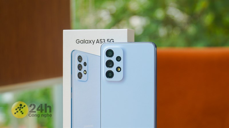 Camera Galaxy A53 5G được nâng cấp về độ phân giải cũng như các thuật toán xử lý hình ảnh so với thế hệ tiền nhiệm.