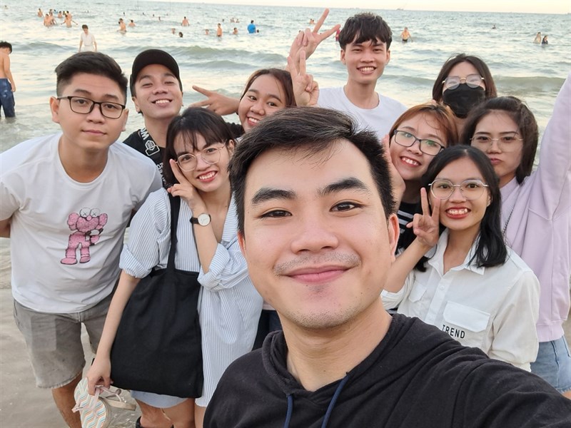 Ảnh chụp từ camera selfie của Galaxy A53 5G.