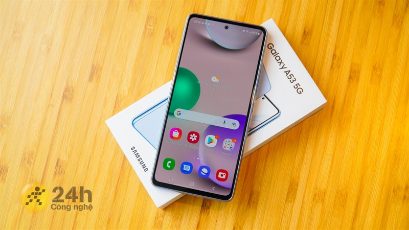 Thông số màn hình Galaxy A53 5G thực sự rất ấn tượng.