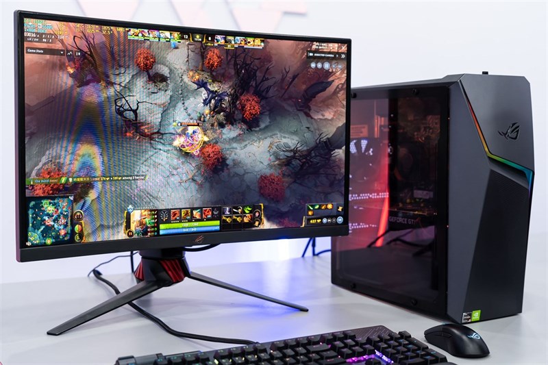 ROG Strix G10DK cấu hình nổi bật với con chip AMD Ryzen 5 5600G. ROG Strix G10DK cấu hình nổi bật với con chip AMD Ryzen 5 5600G.