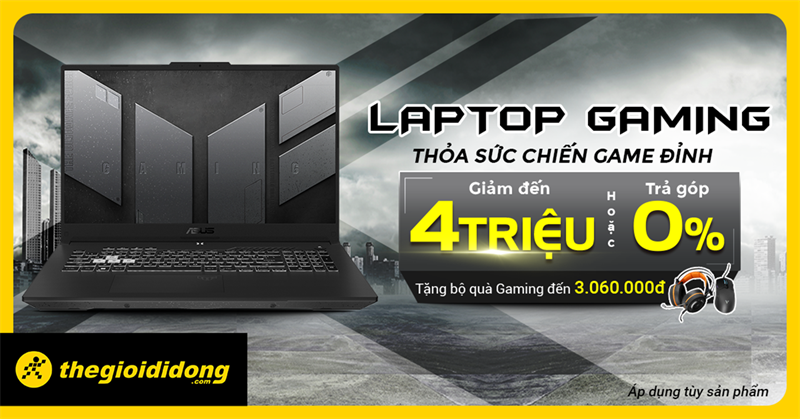 Tháng laptop Gaming Tháng laptop Gaming