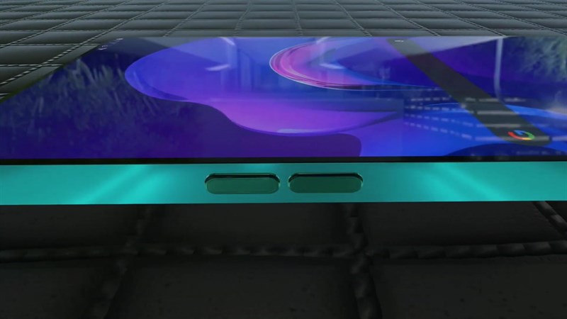 Mình hy vọng khung viền của Galaxy M73 sẽ được hoàn thiện từ kim loại để gia tăng độ bền. Nguồn: Solution Zone. Cụm camera sau hình chữ L cực độc lạ của Galaxy M73 trong bản concept của Solution Zone. Nguồn: Solution Zone.