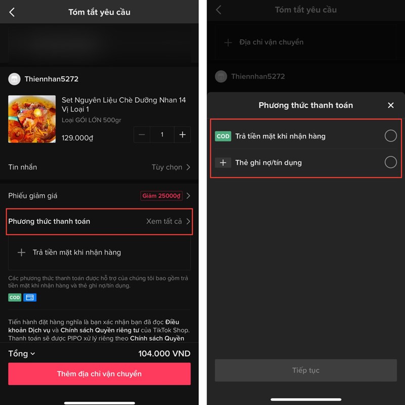 Cách mua hàng trên TikTok Shop Cách mua hàng trên TikTok Shop