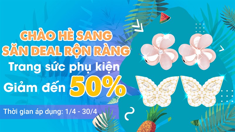 Trang sức phụ kiện giảm giá