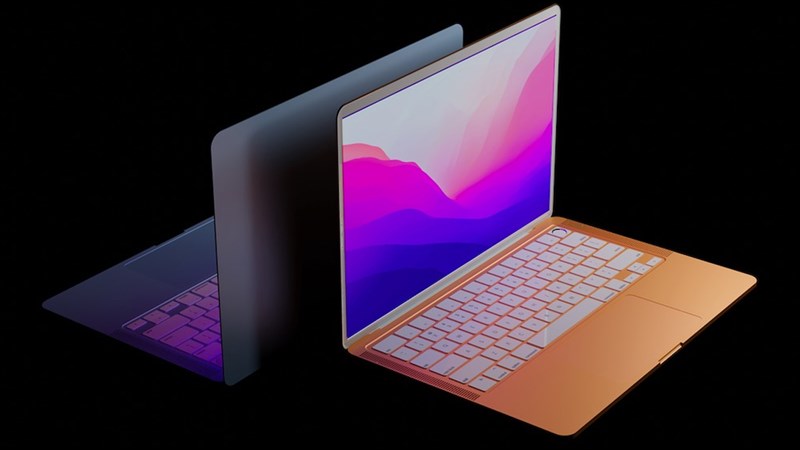 MacBook Air 2022 sẽ trang bị chip M2, tai thỏ,... MacBook Air 2022 sẽ trang bị chip M2, tai thỏ,...