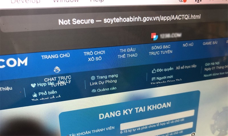 Nhiều website .gov.vn xuất hiện quảng cáo game bài bạc Nhiều website .gov.vn xuất hiện quảng cáo game bài bạc