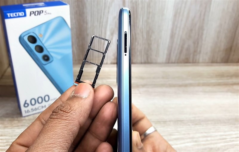 Trên tay Tecno POP 5 Pro: Giá 2.46* triệu, màn hình lớn, pin 6.000 mAh