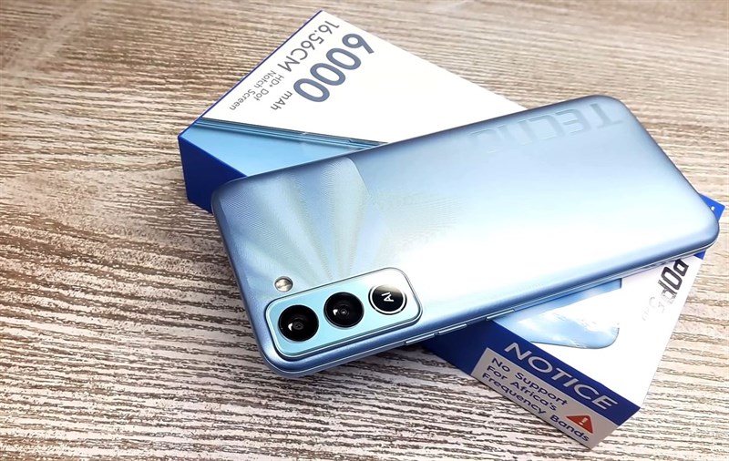 Trên tay Tecno POP 5 Pro: Giá 2.46* triệu, màn hình lớn, pin 6.000 mAh