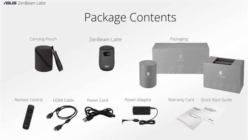 Bộ trang bị máy chiếu ASUS Bộ trang bị máy chiếu ASUS