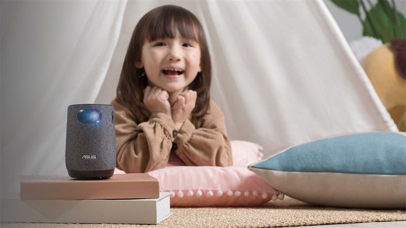 Máy chiếu ZenBeam tích hợp nội dung phù hợp với trẻ em Máy chiếu ZenBeam tích hợp nội dung phù hợp với trẻ em