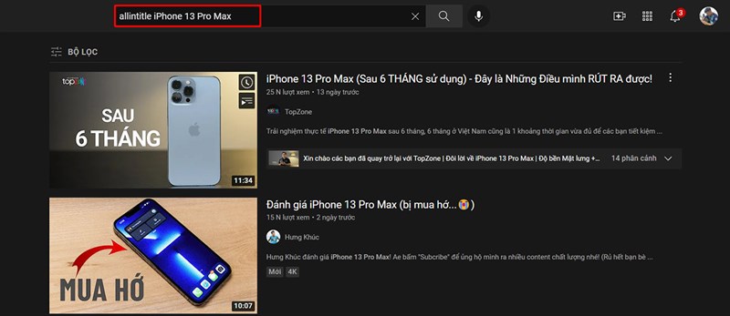 Một số thủ thuật hay trên YouTube