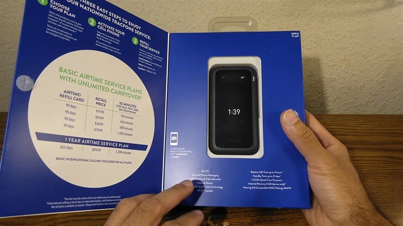 Hộp đựng của Nokia 2760 Flip 4G Hộp đựng của Nokia 2760 Flip 4G
