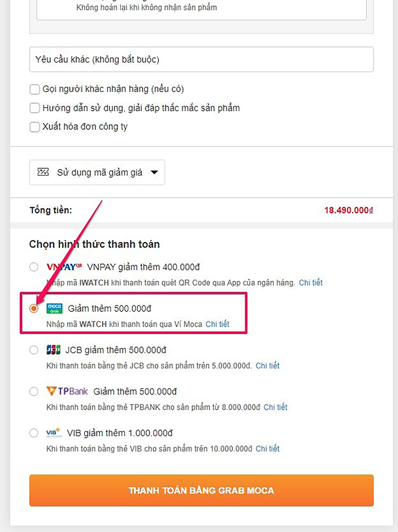 Chương trình thanh toán MOCA khi mua đồng hồ thông minh, tiết kiệm hơn bao giờ hết Chương trình thanh toán MOCA khi mua đồng hồ thông minh, tiết kiệm hơn bao giờ hết