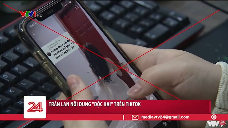 Tràn lan nội dung 'bẩn' trên TikTok Tràn lan nội dung 'bẩn' trên TikTok