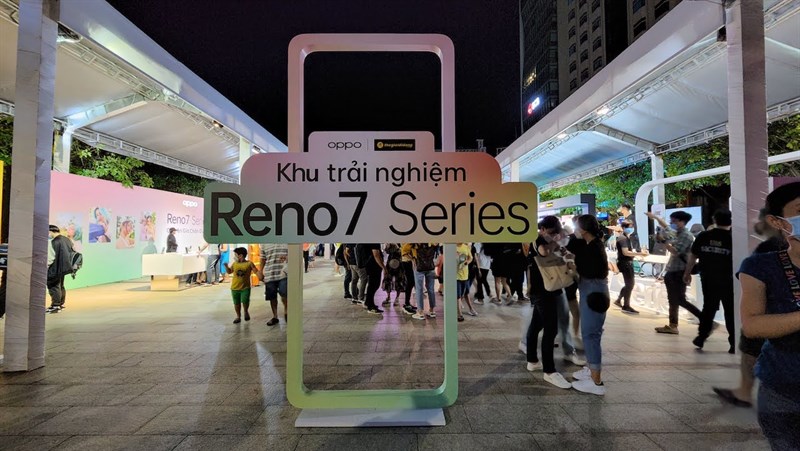 Sự kiện buổi tối Reno7 Sự kiện buổi tối Reno7