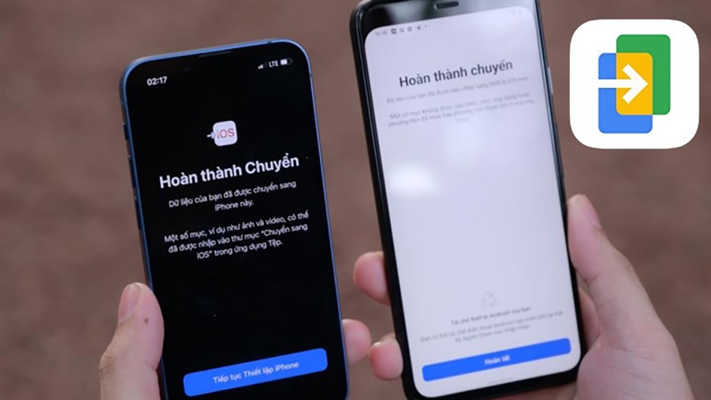cách chuyển dữ liệu từ iPhone sang Android