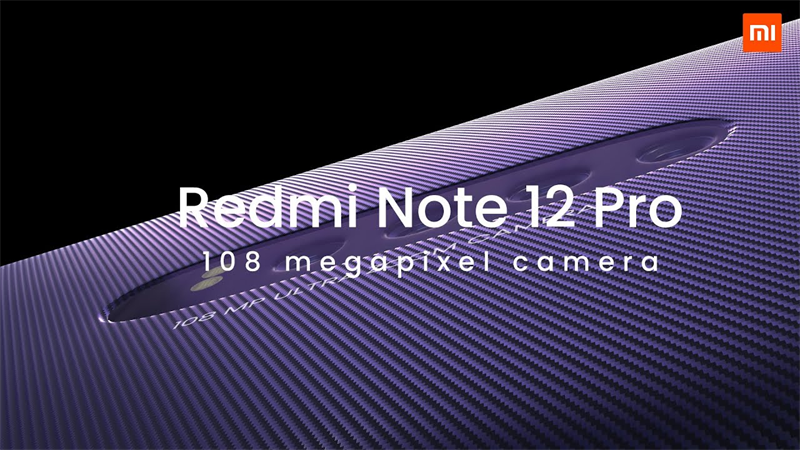 Redmi Note 12 Pro có thể trang bị camera với độ phân giải lên đến 108 MP. Nguồn: 91mobile.