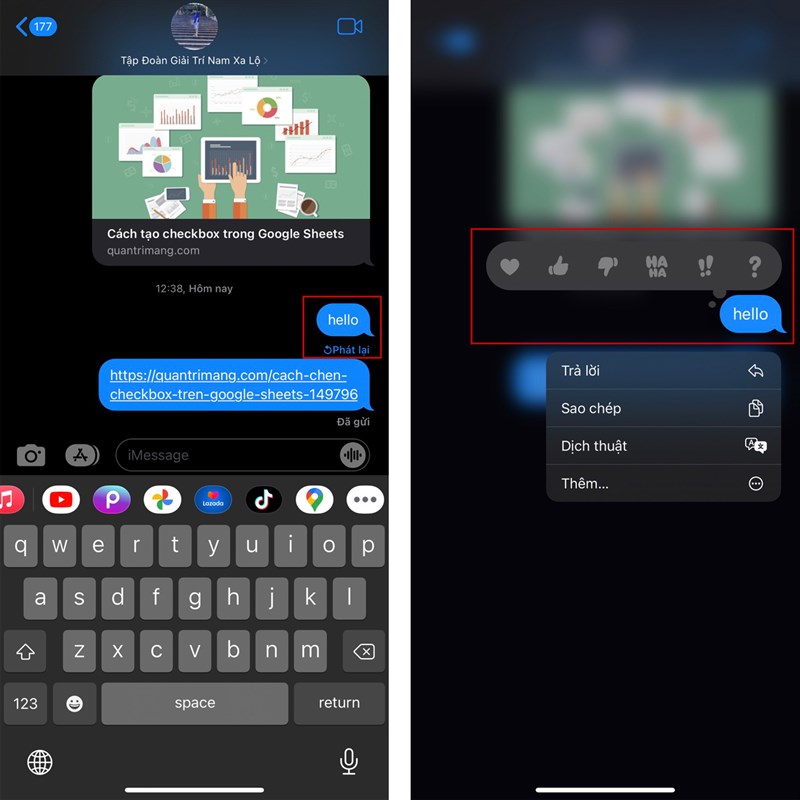 5 tính năng ẩn trong iMessage trên iPhone 5 tính năng ẩn trong iMessage trên iPhone