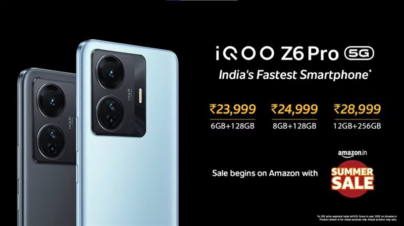 Cấu hình và giá bán iQOO Z6 Pro Cấu hình và giá bán iQOO Z6 Pro