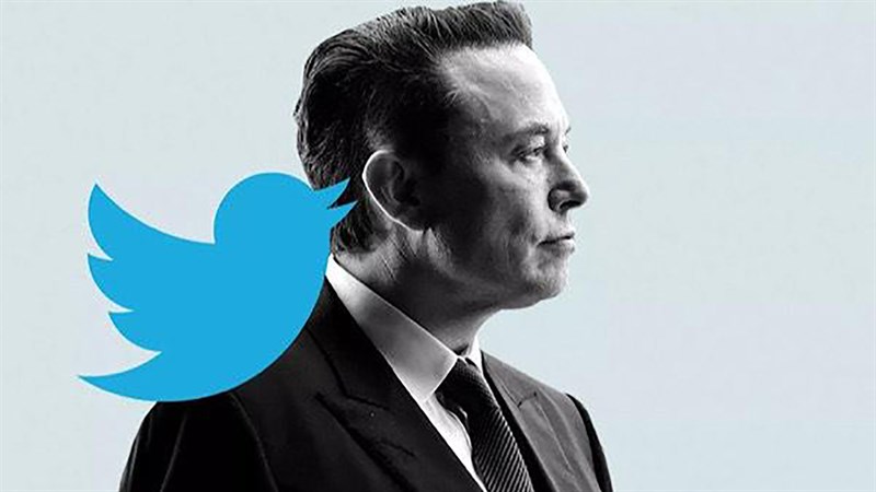 Hình ảnh Elon Musk và Twitter