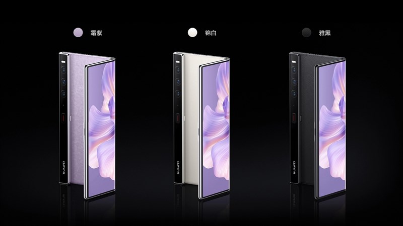 Huawei Mate Xs 2 có ba phiên bản màu sắc