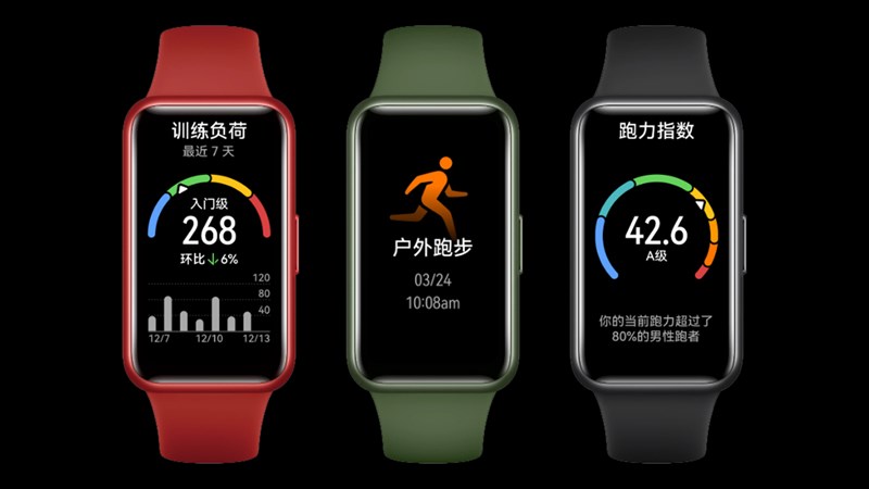 Vòng đeo tay thông minh Huawei Band 7 ra mắt