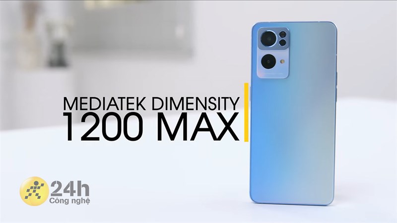 OPPO Reno7 Pro 5G là chiếc smartphone mạnh nhất dòng Reno ở thời điểm hiện tại với con chip Dimensity 1200-MAX.