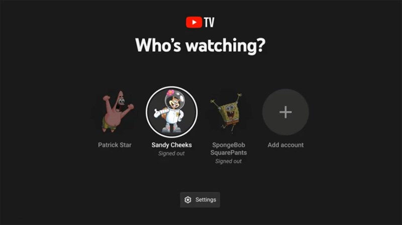 Quá HOT: YouTube TV nhận thêm tính năng chuyển đổi tài khoản dài hạn