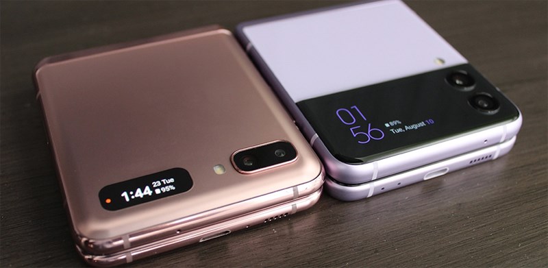 Màn hình phụ trên Galaxy Z Flip và Galaxy Z Flip3 Màn hình phụ trên Galaxy Z Flip và Galaxy Z Flip3