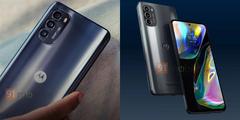 Motorola Moto G82 lộ tổng quan thiết kế trước ngày ra mắt