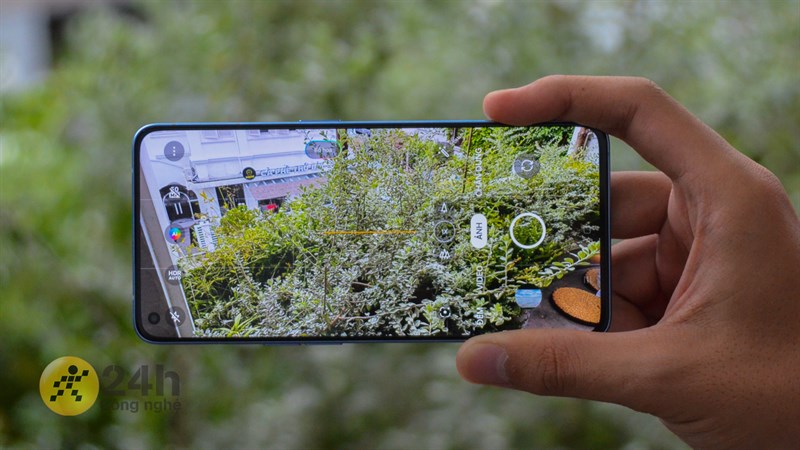 Giao diện camera trên OPPO Reno7 Pro 5G