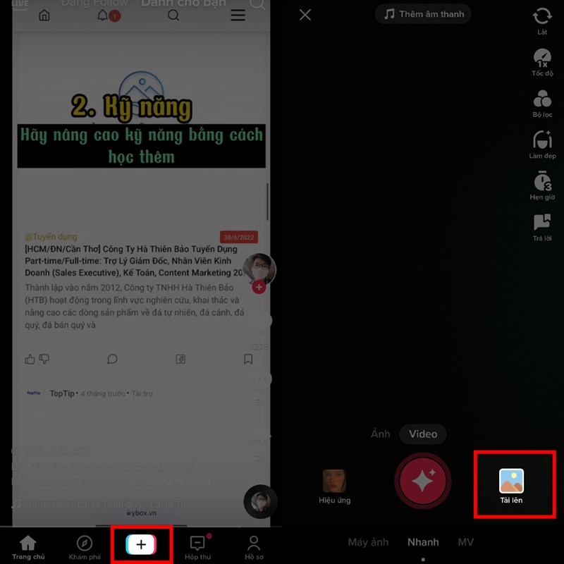 Cách đăng video lên TikTok chất lượng cao Cách đăng video lên TikTok chất lượng cao