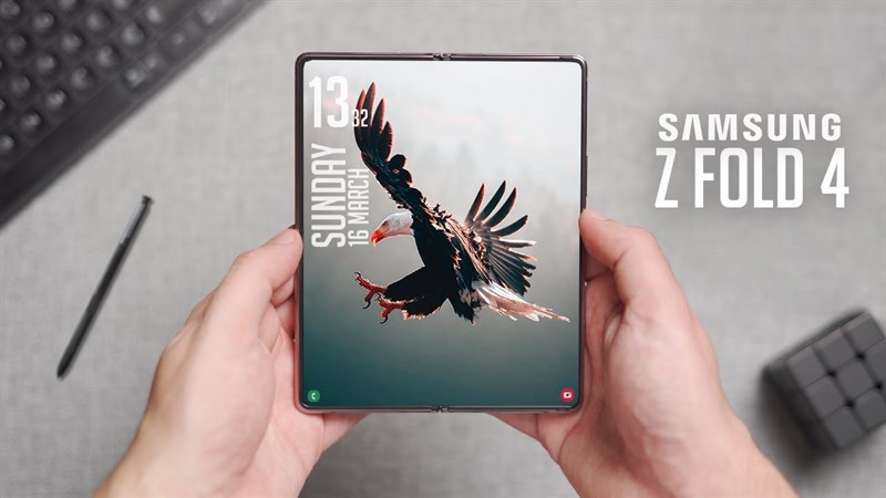 Hình ảnh concept Galaxy Z Fold4 Hình ảnh concept Galaxy Z Fold4