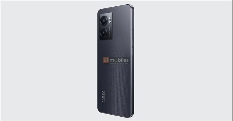 Realme Narzo 50 5G lộ hình ảnh render cùng thông số kỹ thuật trước khi ra mắt