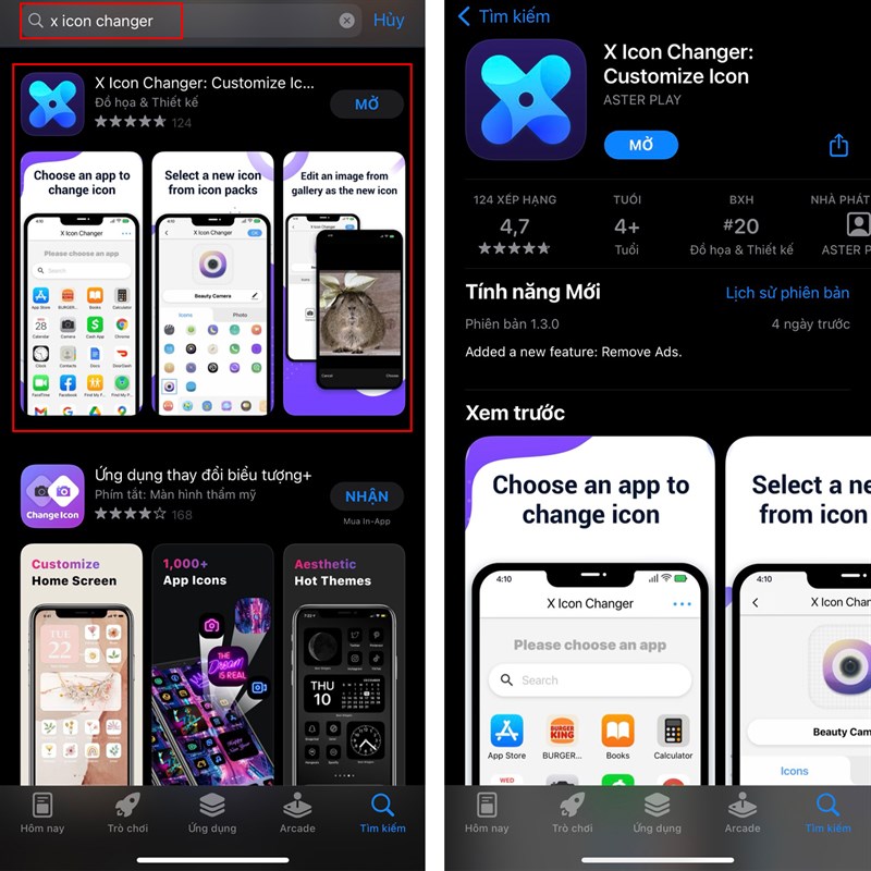 Cách sử dụng app X Icon Changer để đổi avatar, tên ứng dụng trên iPhone Cách sử dụng app X Icon Changer để đổi avatar, tên ứng dụng trên iPhone