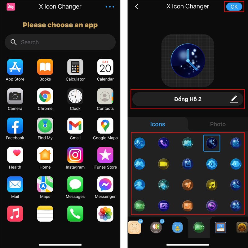 Cách thay đổi hình ảnh icon trên iPhone Cách thay đổi hình ảnh icon trên iPhone