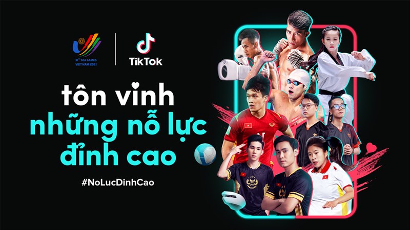 TikTok nâng cấp loạt hiệu ứng dành riêng cho SEA Games 31 TikTok nâng cấp loạt hiệu ứng dành riêng cho SEA Games 31