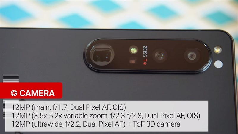 Thông số camera của Xperia IV thực sự rất ấn tượng. Nguồn: GSMArena. Thông số camera của Xperia IV thực sự rất ấn tượng. Nguồn: GSMArena.