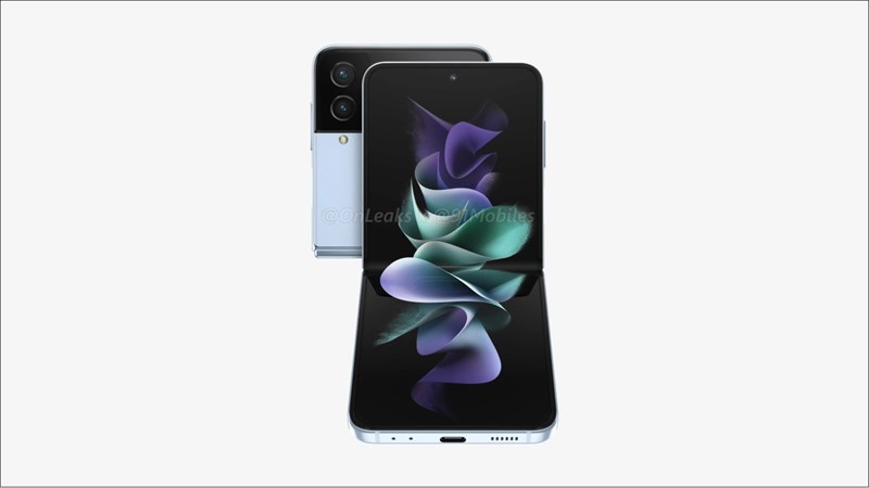 Thiết lộ Galaxy Z Flip4 trong ảnh render bị rò rỉ Thiết lộ Galaxy Z Flip4 trong ảnh render bị rò rỉ