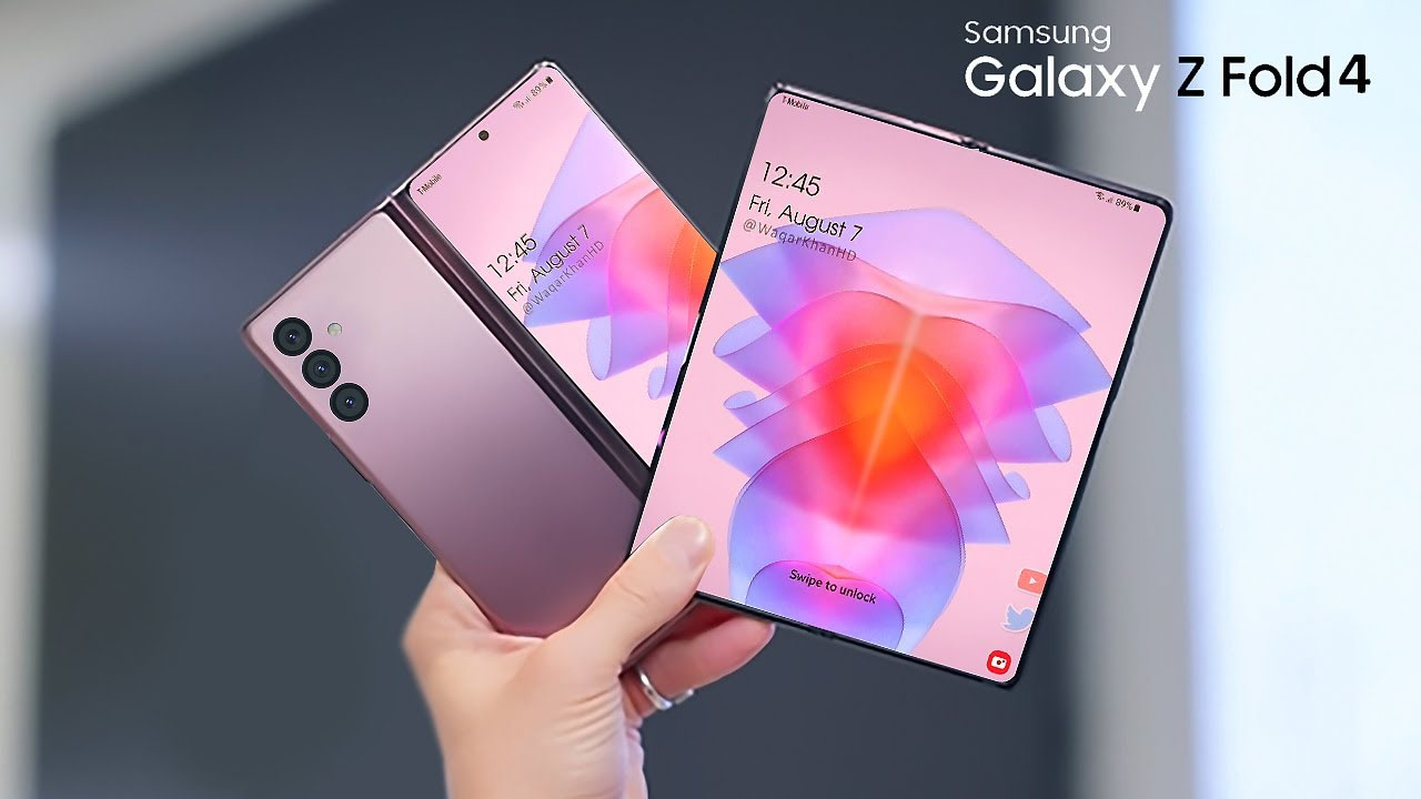 Galaxy Z Fold4 bất ngờ bị rò rỉ về thiết kế