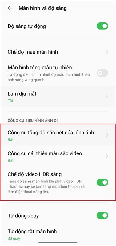 Nâng cao chất lượng hiện thị trên OPPO Find X5 Pro 5G