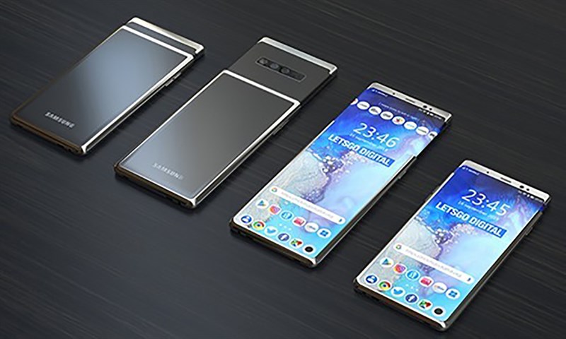 Samsung có cơ chế màn hình trượt Slide-Out Samsung có cơ chế màn hình trượt Slide-Out