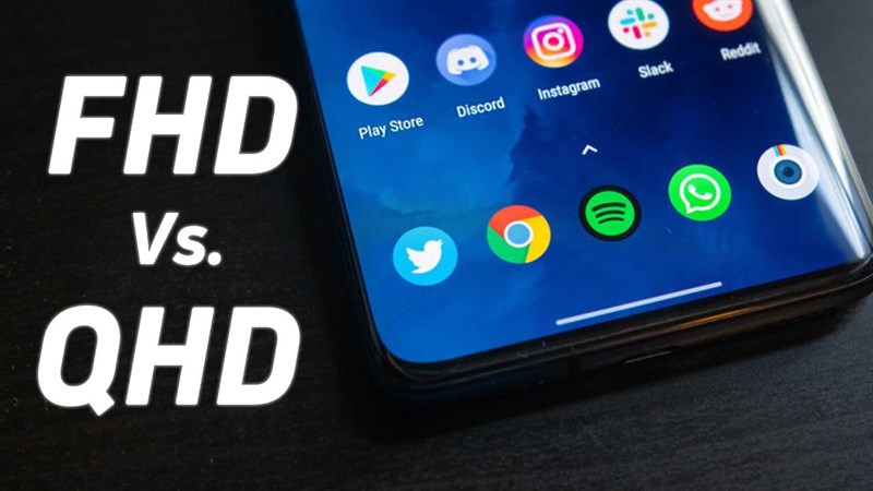 Sự khác biệt giữa tấm nền FHD và QHD thật sự không dễ dàng nhận ra. Nguồn: Android Authority