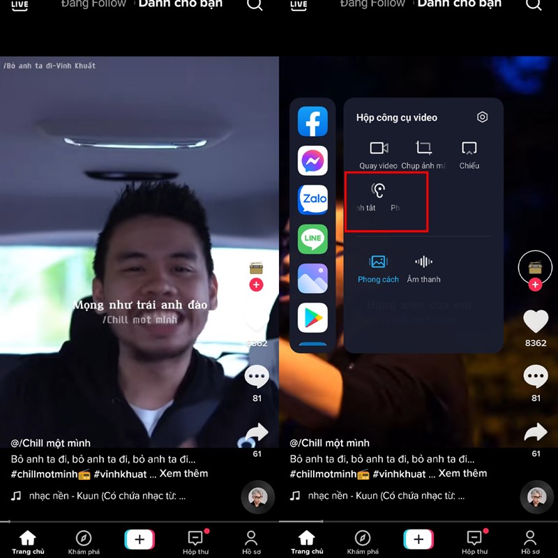Cách nghe nhạc trên TikTok khi tắt màn hình Cách nghe nhạc trên TikTok khi tắt màn hình