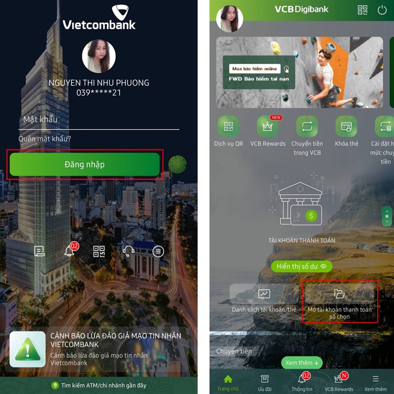 cách mở tài khoản Vietcombank theo số điện thoại cách mở tài khoản Vietcombank theo số điện thoại