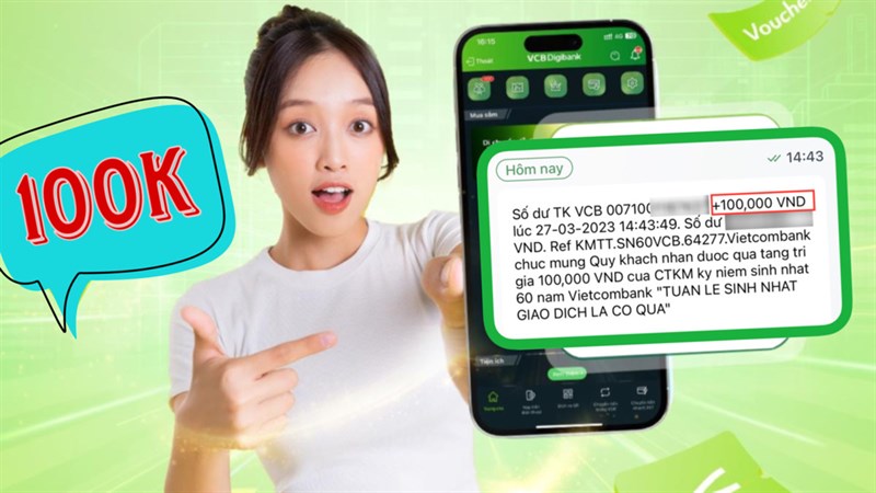 Hướng dẫn cách mở tài khoản Vietcombank theo số điện thoại