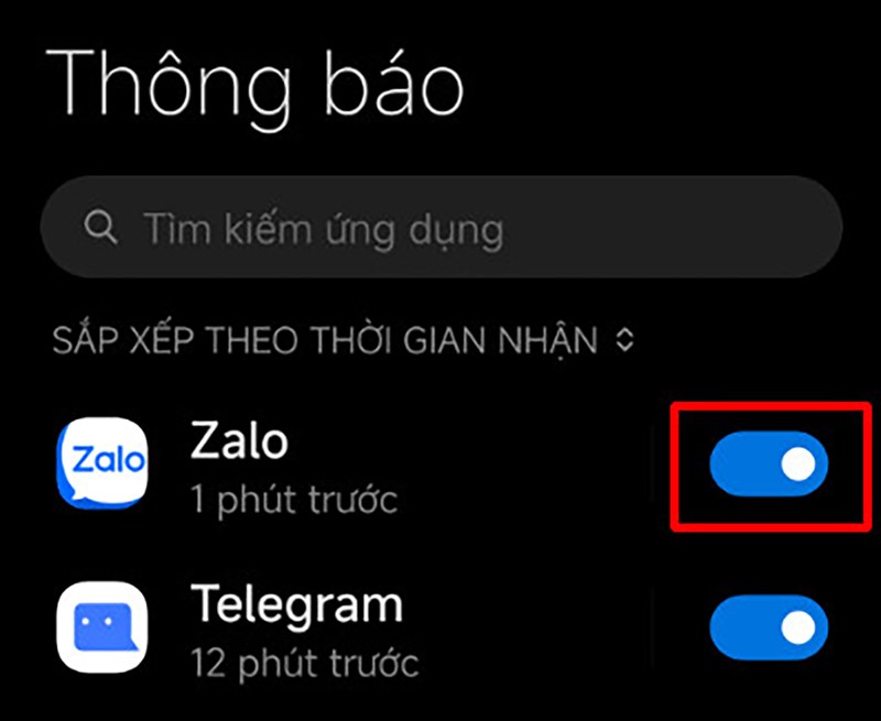 Cách cài đặt bật thông báo cuộc gọi nhỡ Zalo Cách cài đặt bật thông báo cuộc gọi nhỡ Zalo