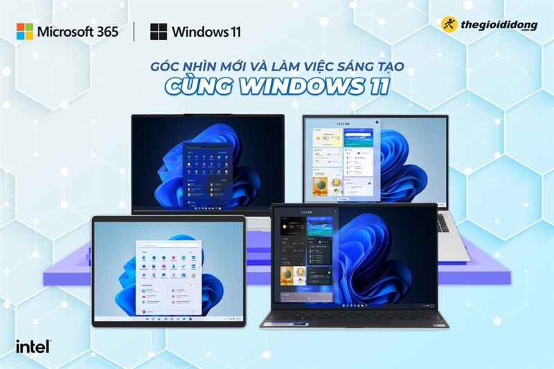 Góc nhìn mới, làm việc sáng tạo cùng Windows 11