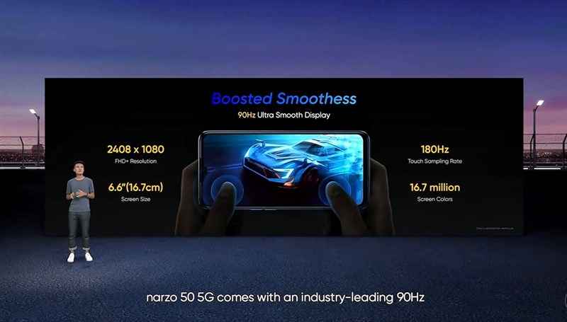 Ấn tượng đầu tiên Realme Narzo 50 5G